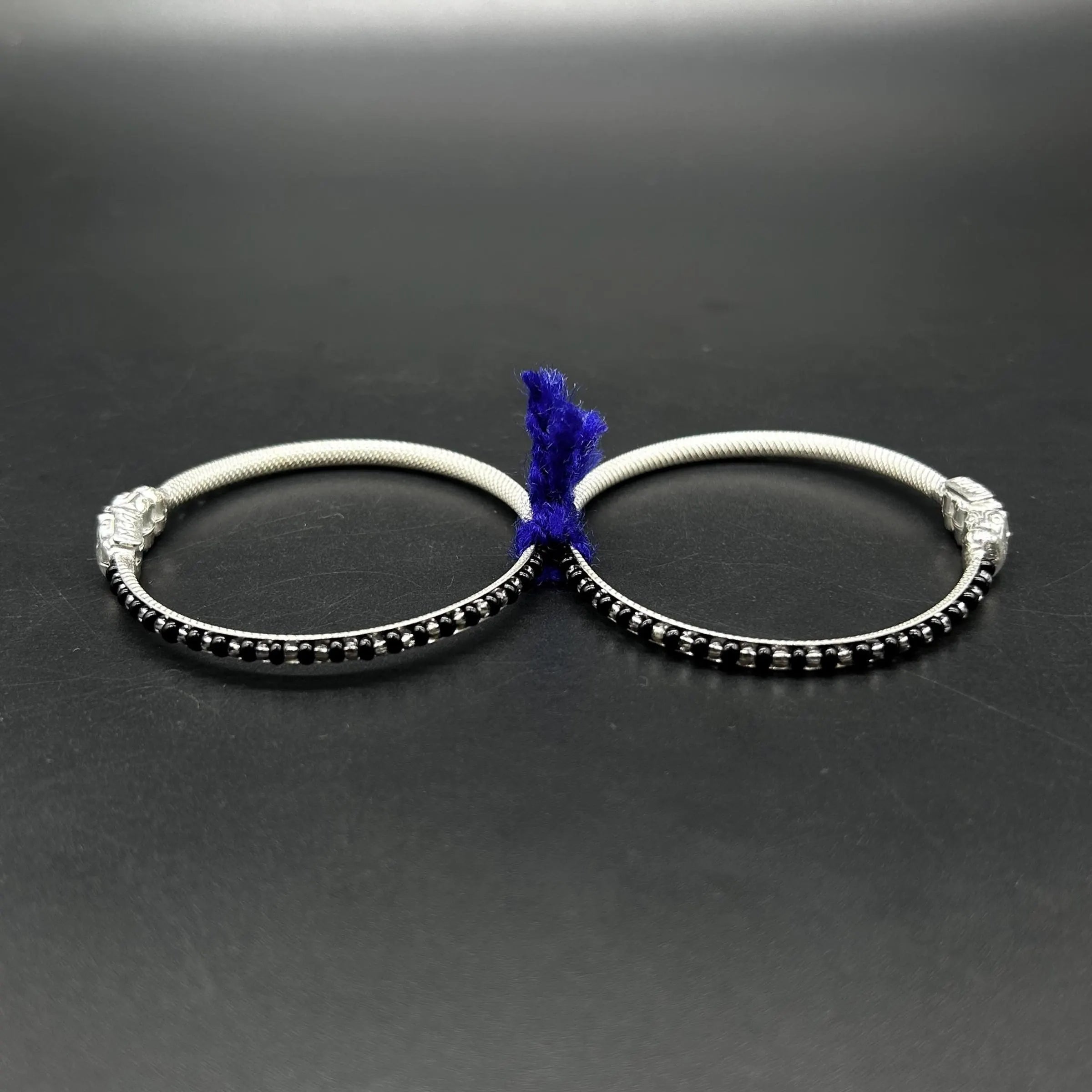 Pure Silver Baby Nazariya Kada Bangle for Baby Boy and Baby Girls