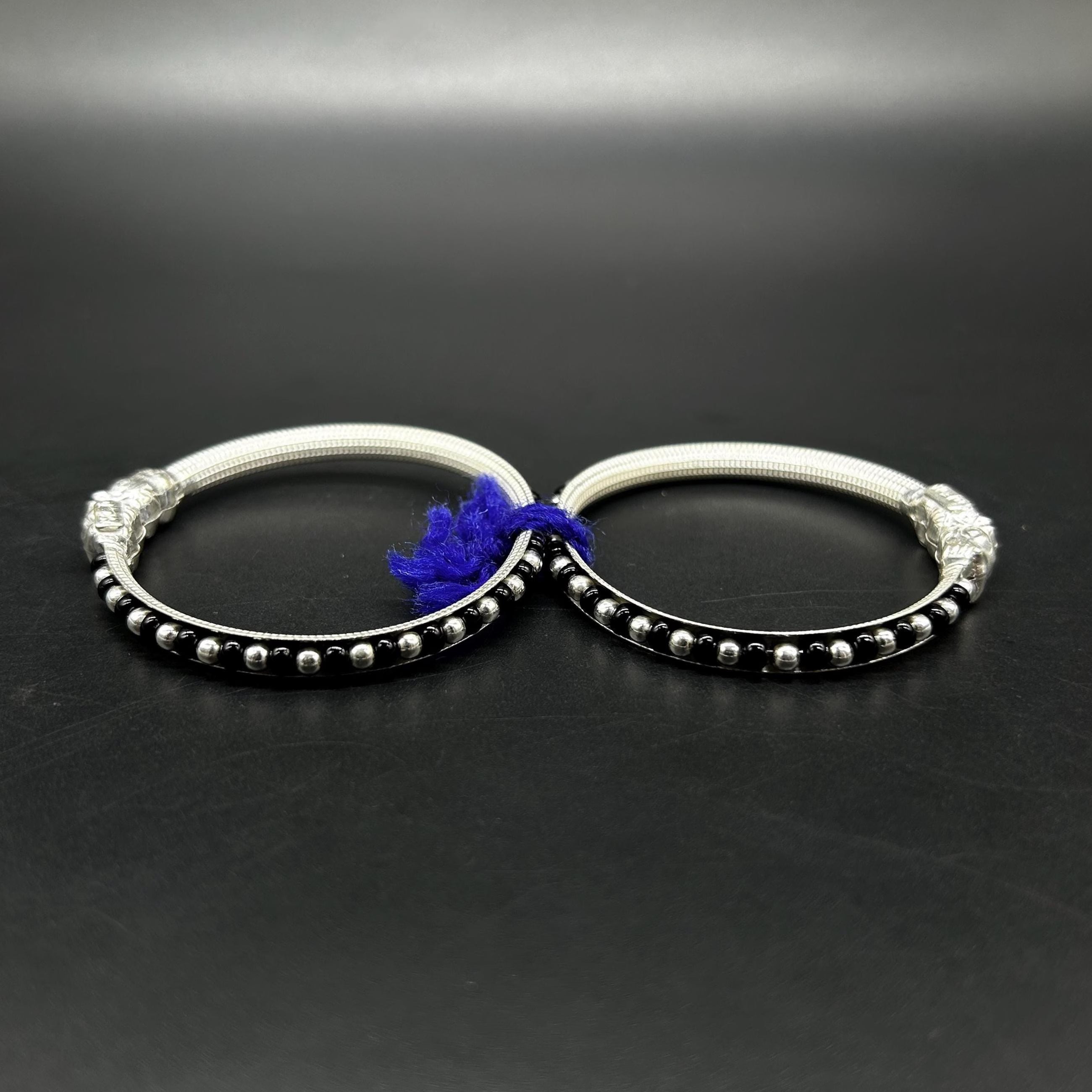 Pure Silver Baby Nazariya Kada Bangle for Baby Boy and Baby Girls
