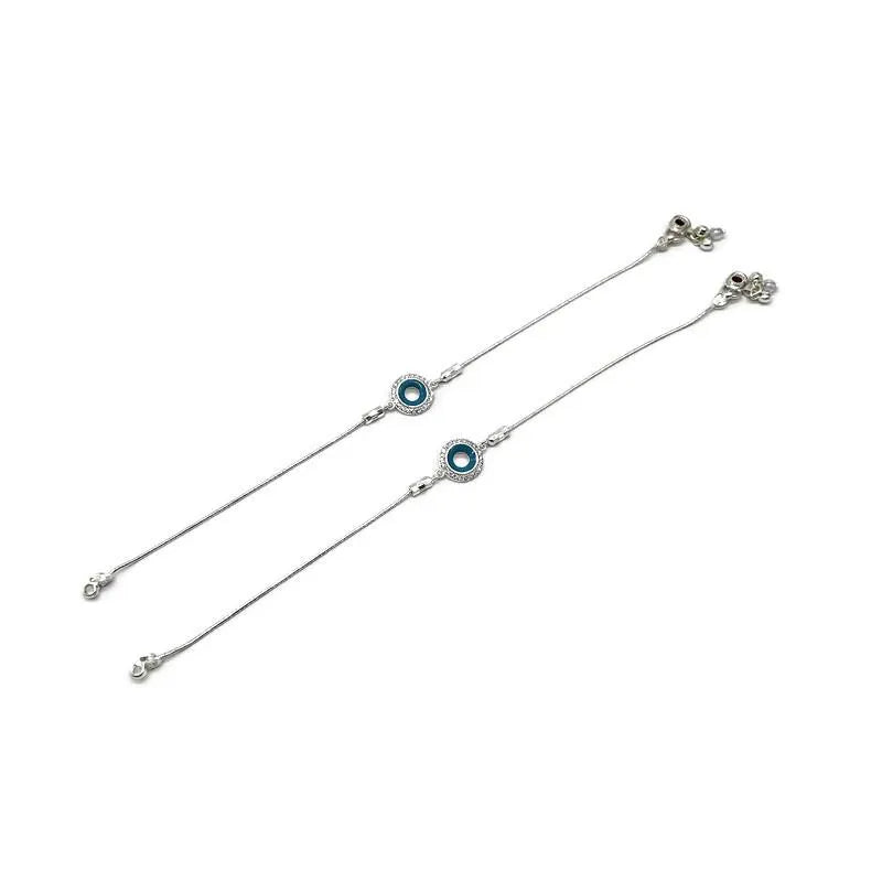 925 Sterling Silver Anklet / Silver Payal / Silver Anklet / Silver Bride Anklet / Silver Payal / Silver Designer Payal