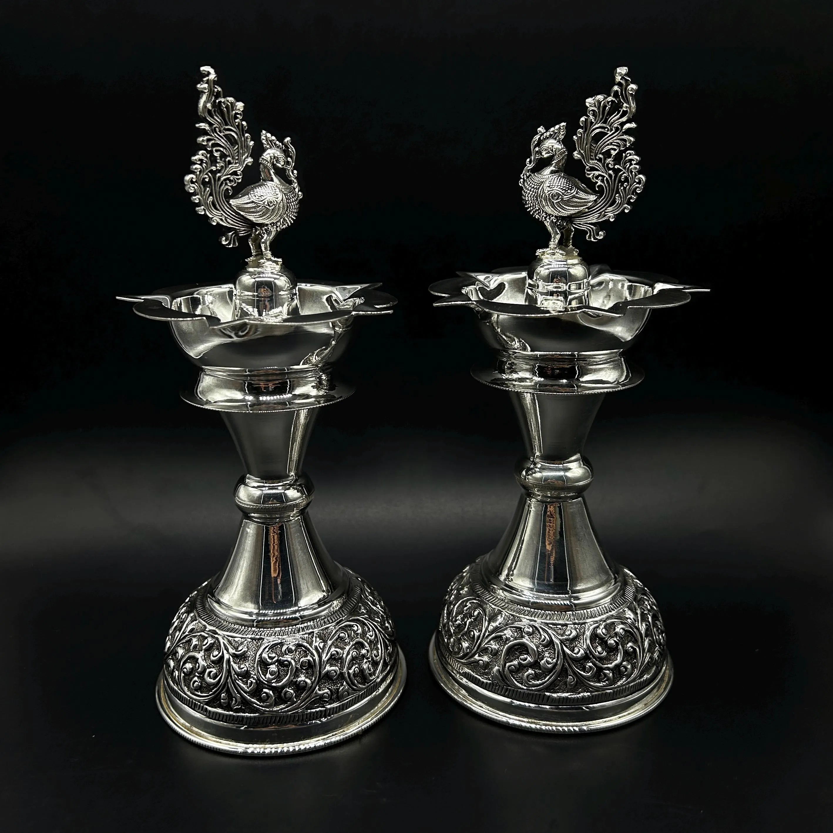 925 Sterling Silver Diya / Samai Diya.