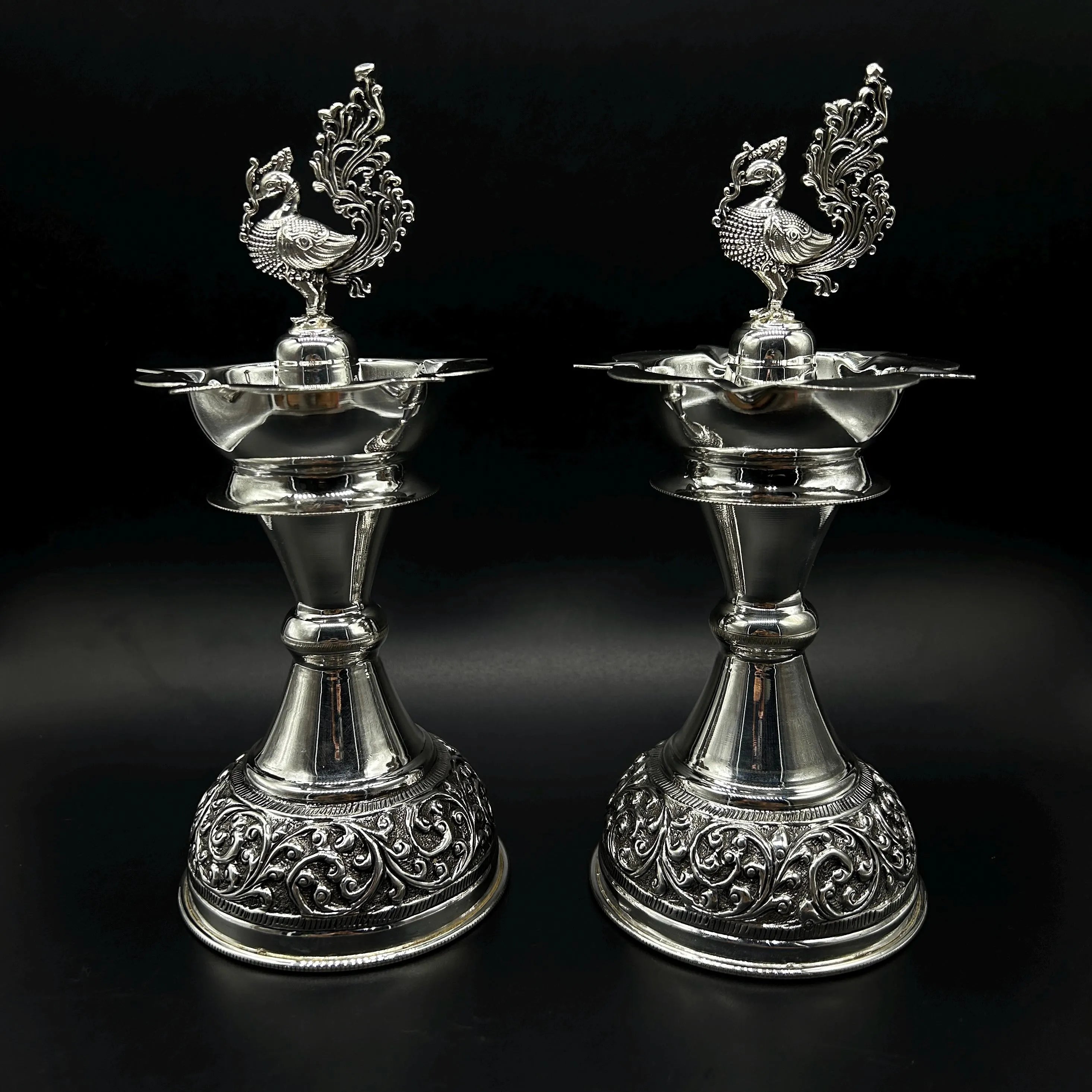 925 Sterling Silver Diya / Samai Diya.