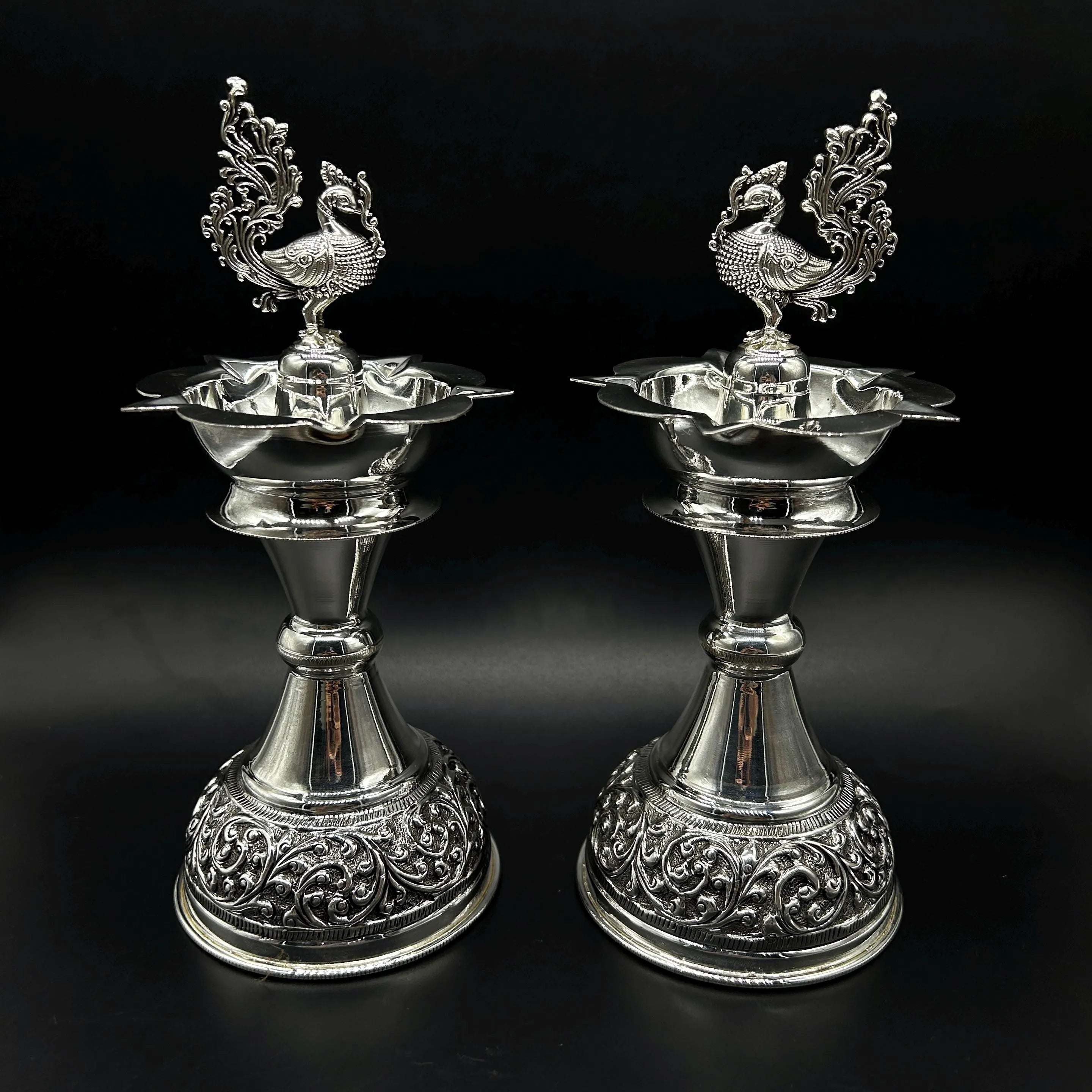 925 Sterling Silver Diya / Samai Diya.