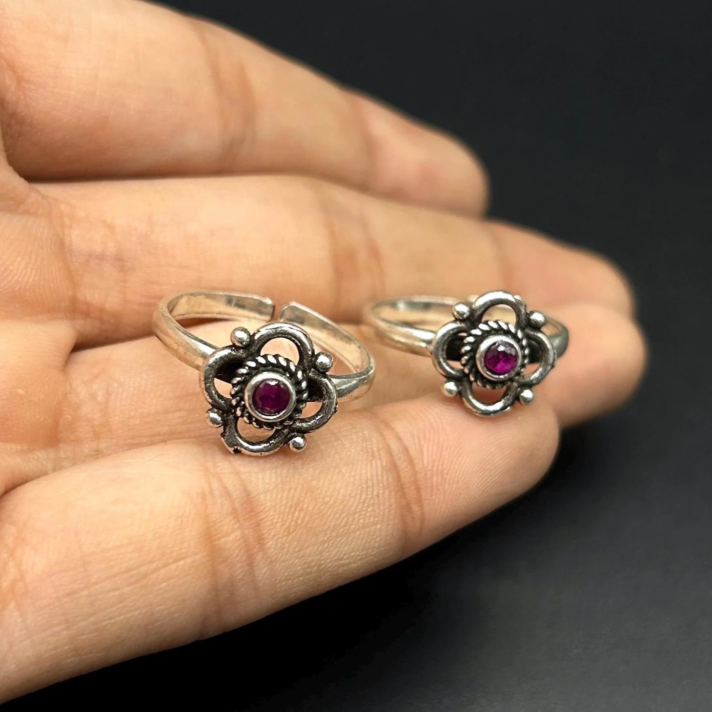 925 Sterling Silver Toe-rings