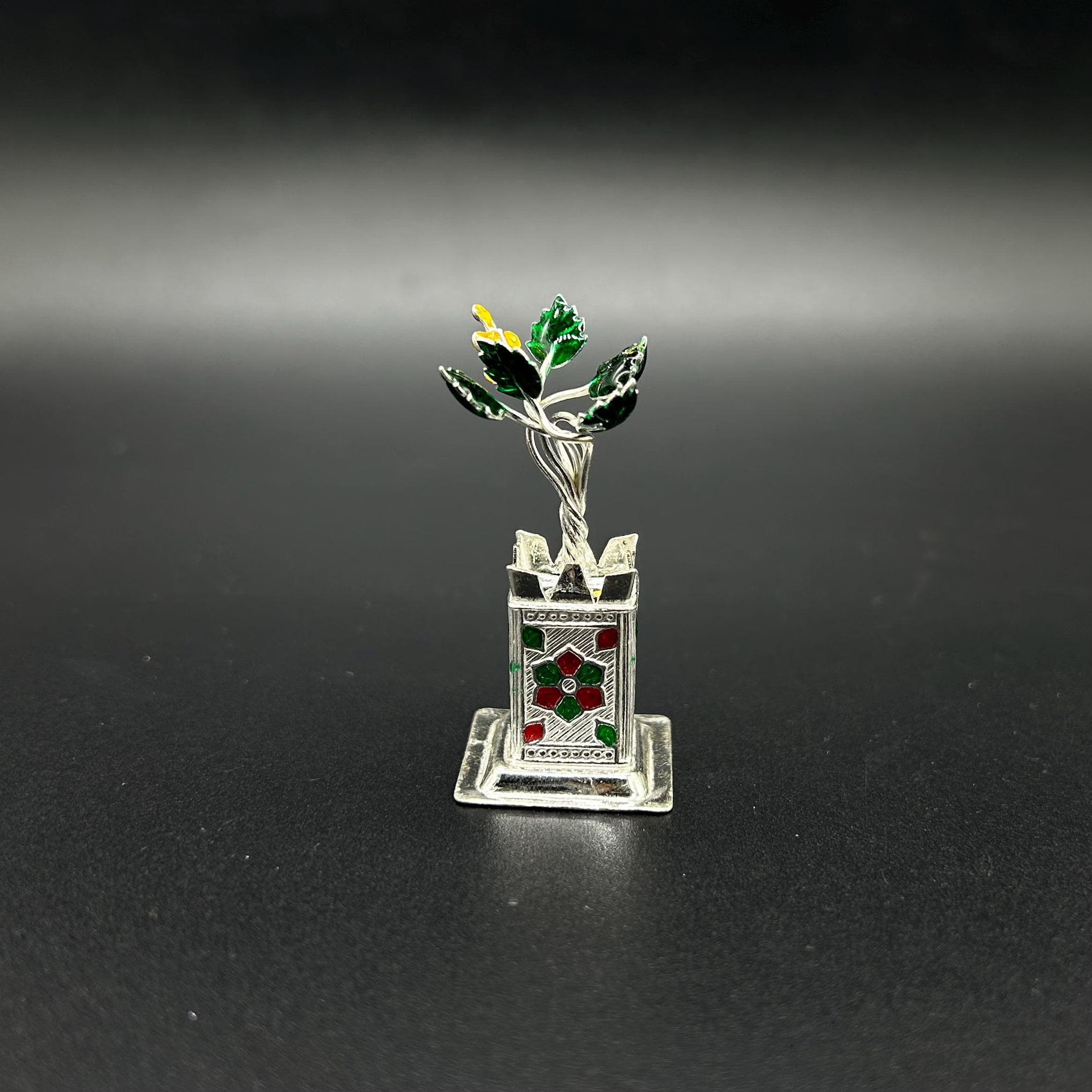 925 Sterling Silver Tulsi Plant For Home / Office.